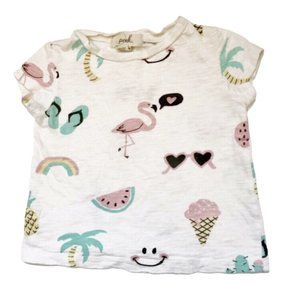 Peek Summer Print Graphic Tee Size 2T